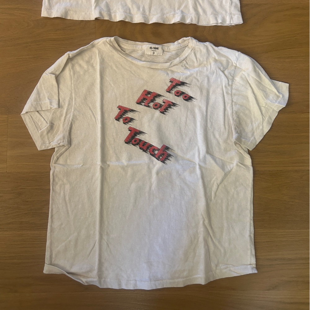 Re/Done Too Hot to Touch Tee